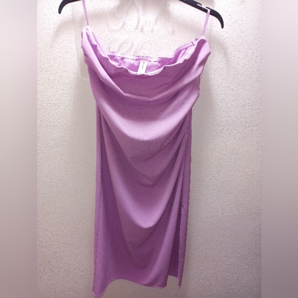 Abound Strapless Lavender Dress -XL like new